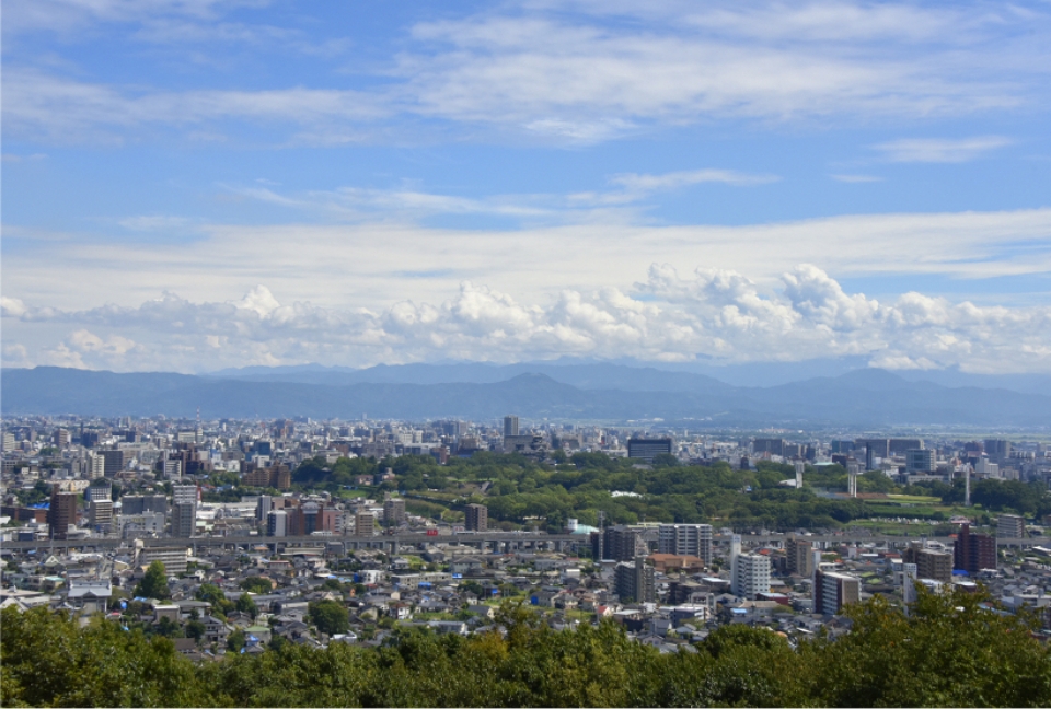 Le parc Honmyo-ji