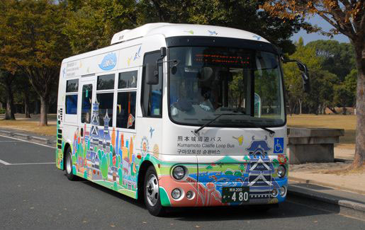 熊本城周遊バス しろめぐりんについて