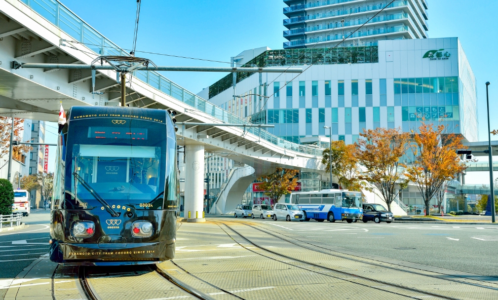 About the Kumamoto city tram