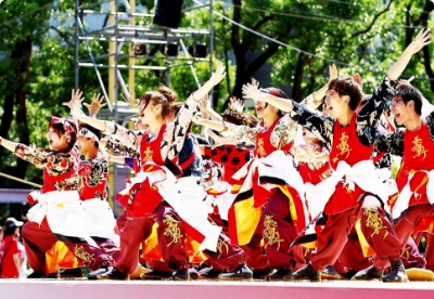 Festival Gassai de Kyushu / Festival Hinokuni (le pays du feu) YOSAKOI