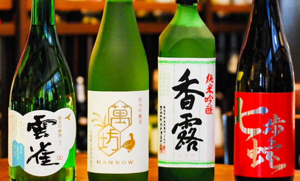 Sake Born from High-Quality Rice and Clean Water 