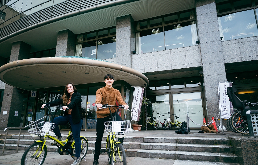 照片: 熊本市國際交流會館 腳踏車租借