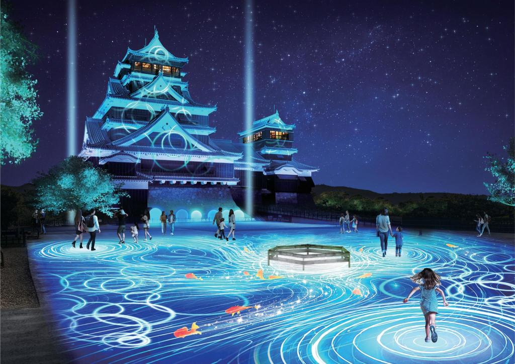夜火夜火　流るる燈