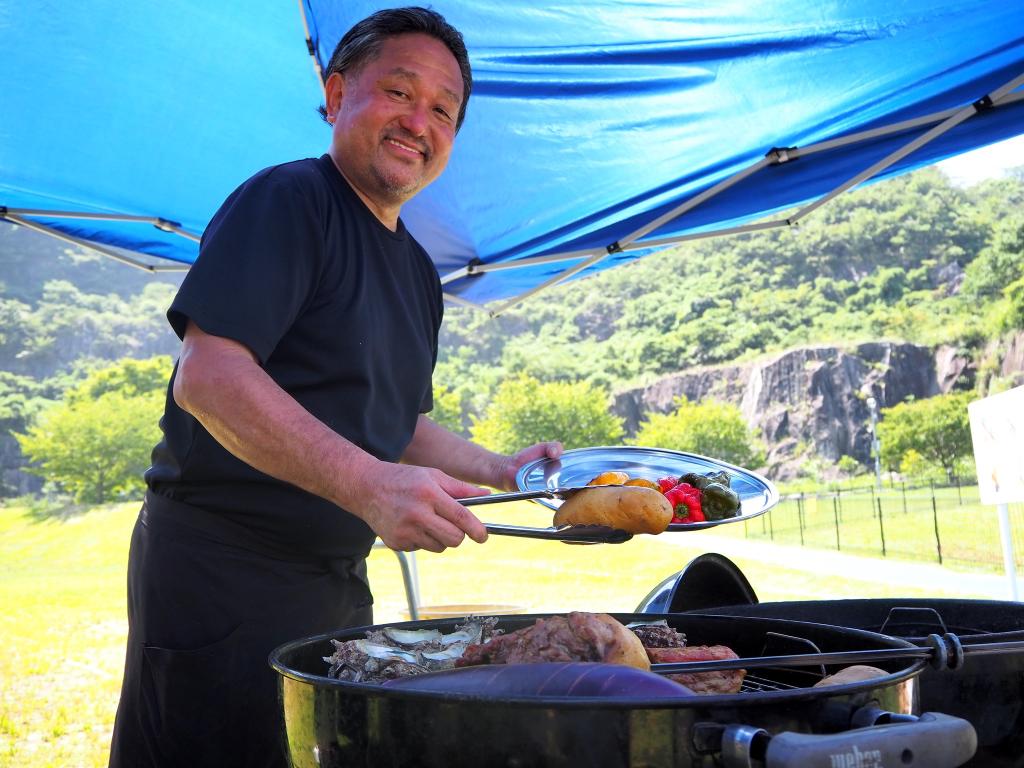 ワイルドな風貌がカッコいい元三さん