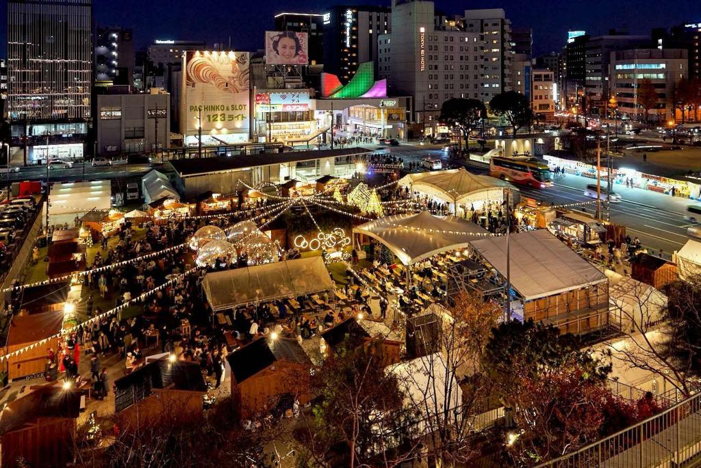 花畑広場会場