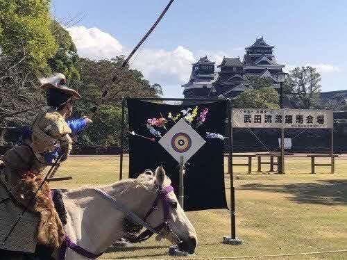 熊本城流鏑馬