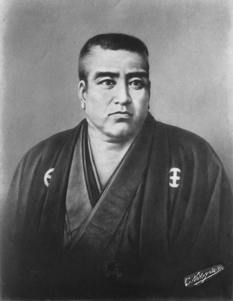 Saigō Takamori, Quelle: Homepage der Nationalen Parlamentsbibliothek (https://www.ndl.go.jp/portrait/e/datas/85/)