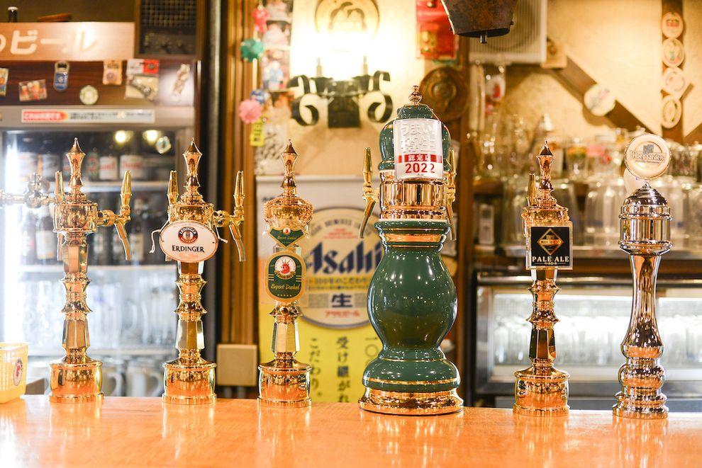 樽生ビールが珍しい時代から、お店では生ビールを提供していた