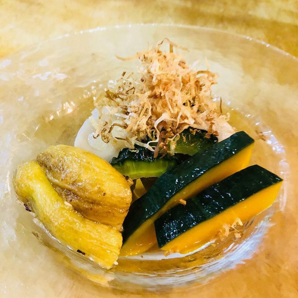 Seasonal Vegetable Ohitashi　500yen