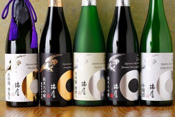 Sake tasting experience