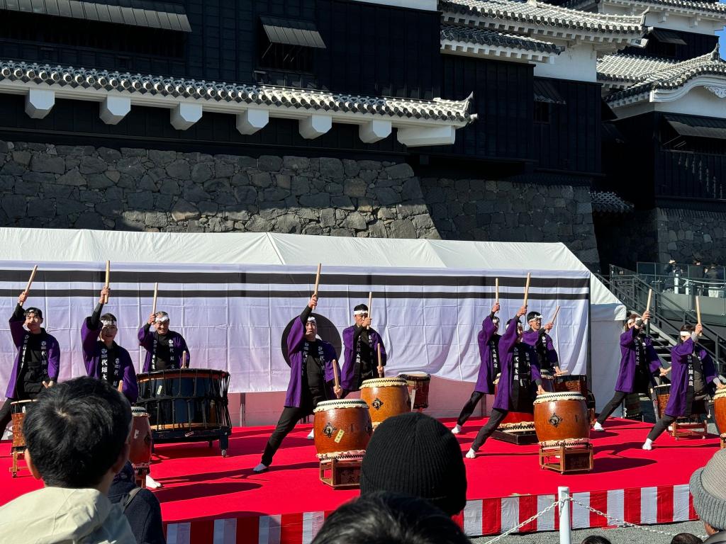 熊本城　太鼓の響