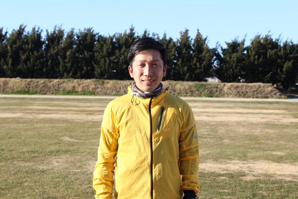 本大会が熊本城マラソン４回目のエントリーとなる佐藤雄一郎さん