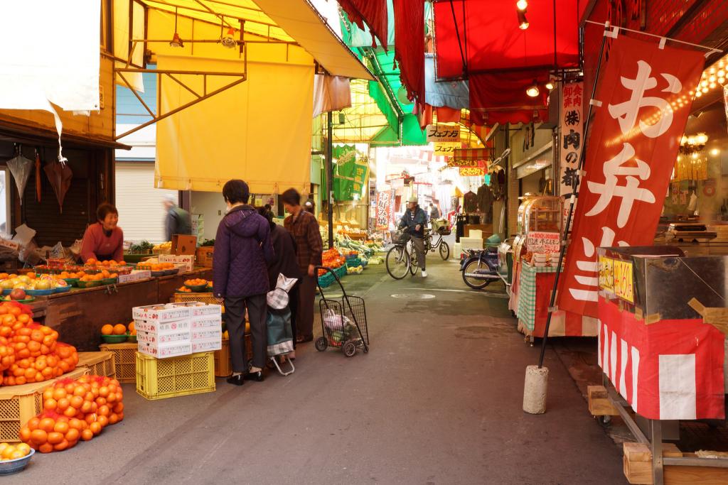 子飼商店街 [撮影時期：3月11時頃]