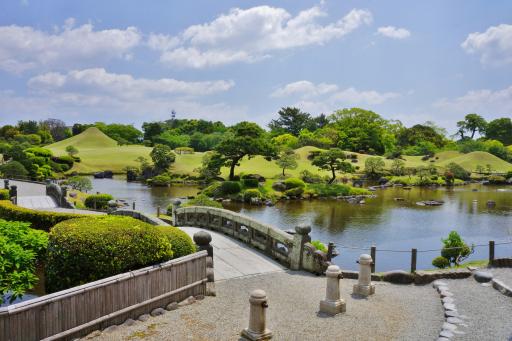 水前寺公園 [撮影時期：4月12時頃]