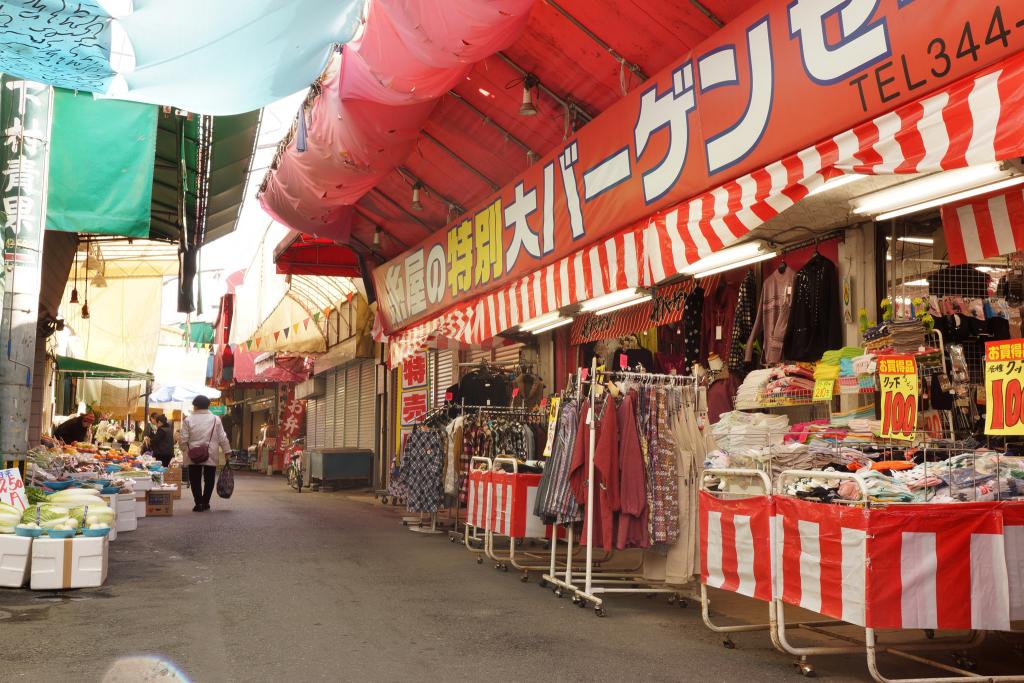 子飼商店街 [撮影時期：3月11時頃]