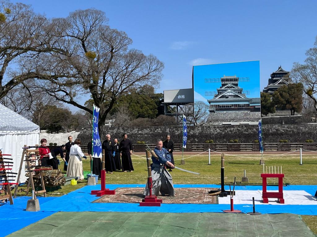 居合斬り演武