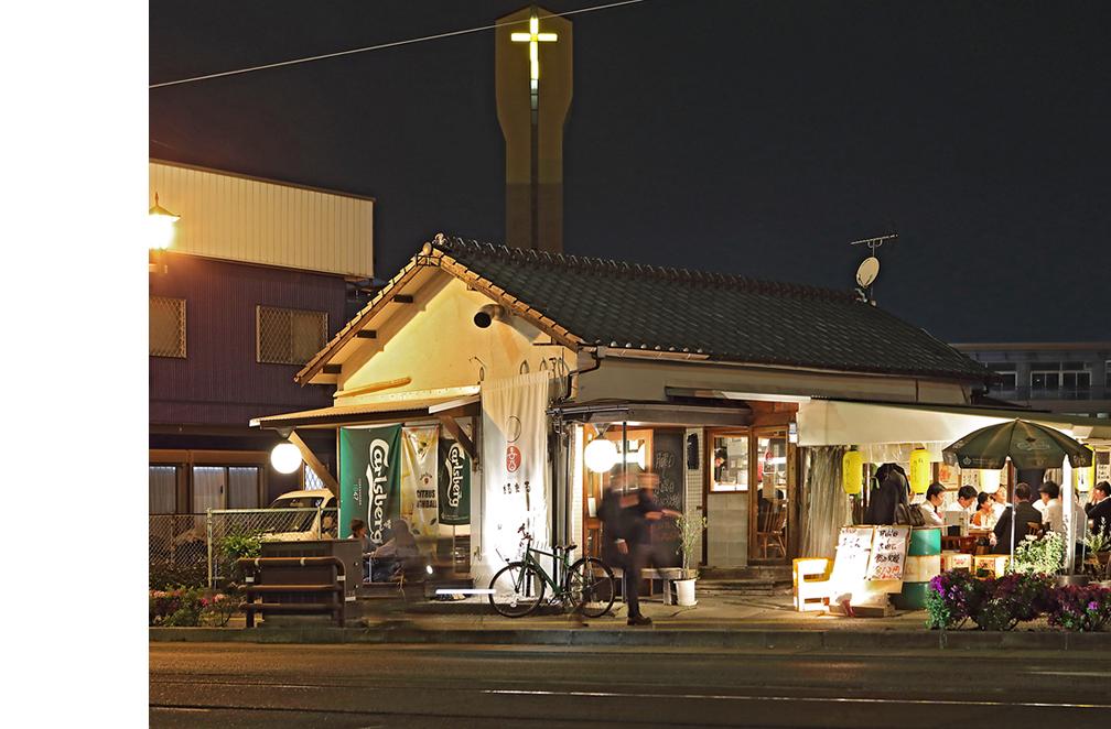 まんま屋台まるまる：外観